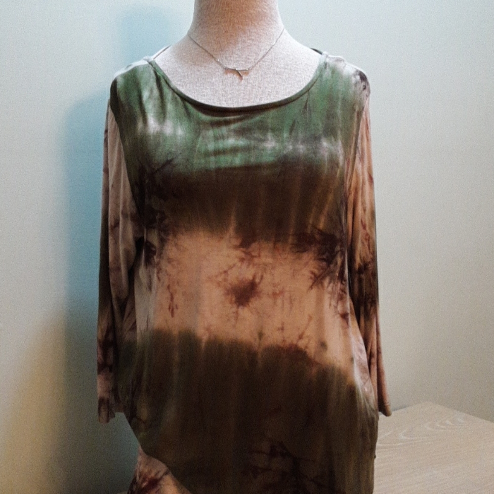 Tie dye dress top